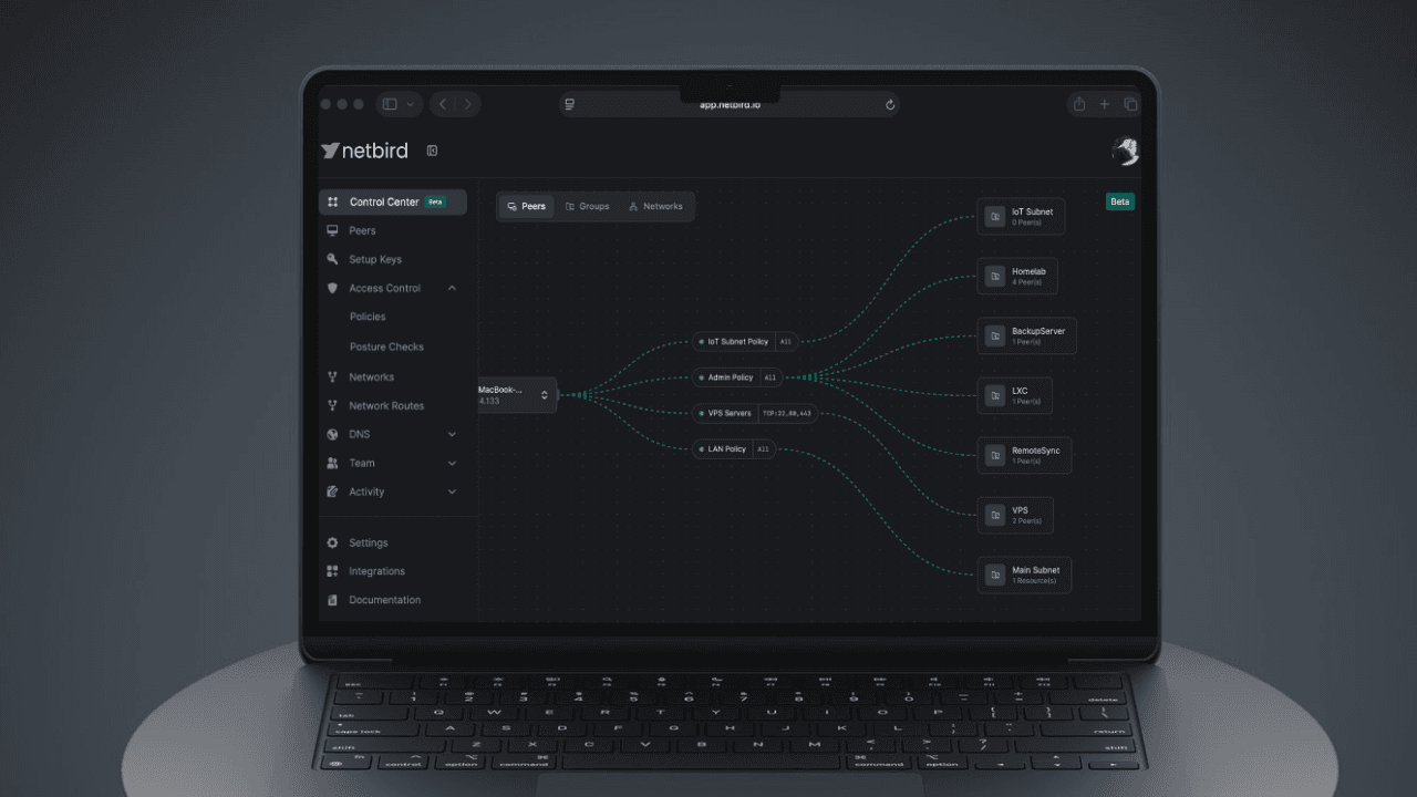 Accesso remoto server casa senza aprire porte: NetBird lo fa gratis