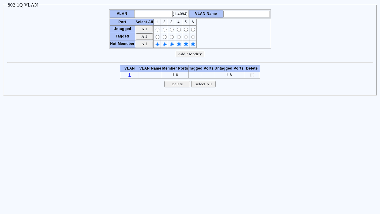 Hasivo S600WP VLAN configuration — switch managed 2.5G PoE VLAN statica Proxmox