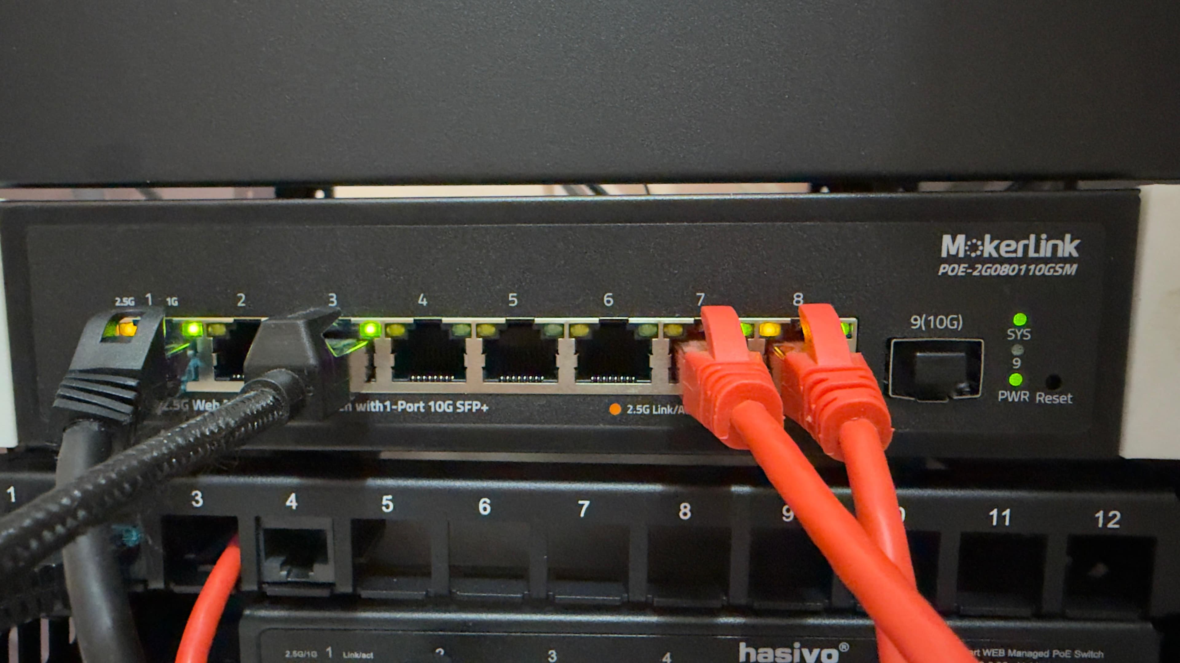 MokerLink POE-2G080110GSM benchmark: 2353 Mbps, 135W PoE e un firmware del giugno 2025