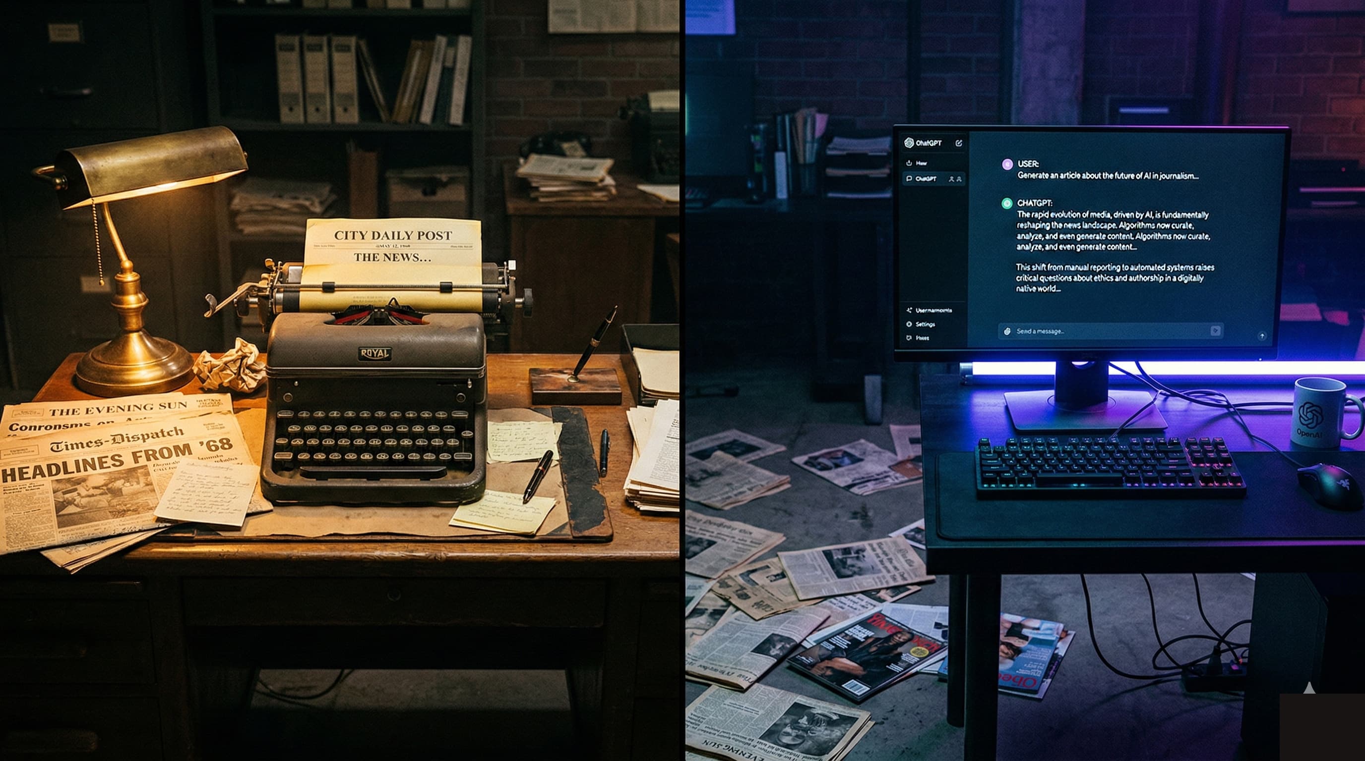 AI al posto dei giornalisti: il Plain Dealer ha ragione e fa paura