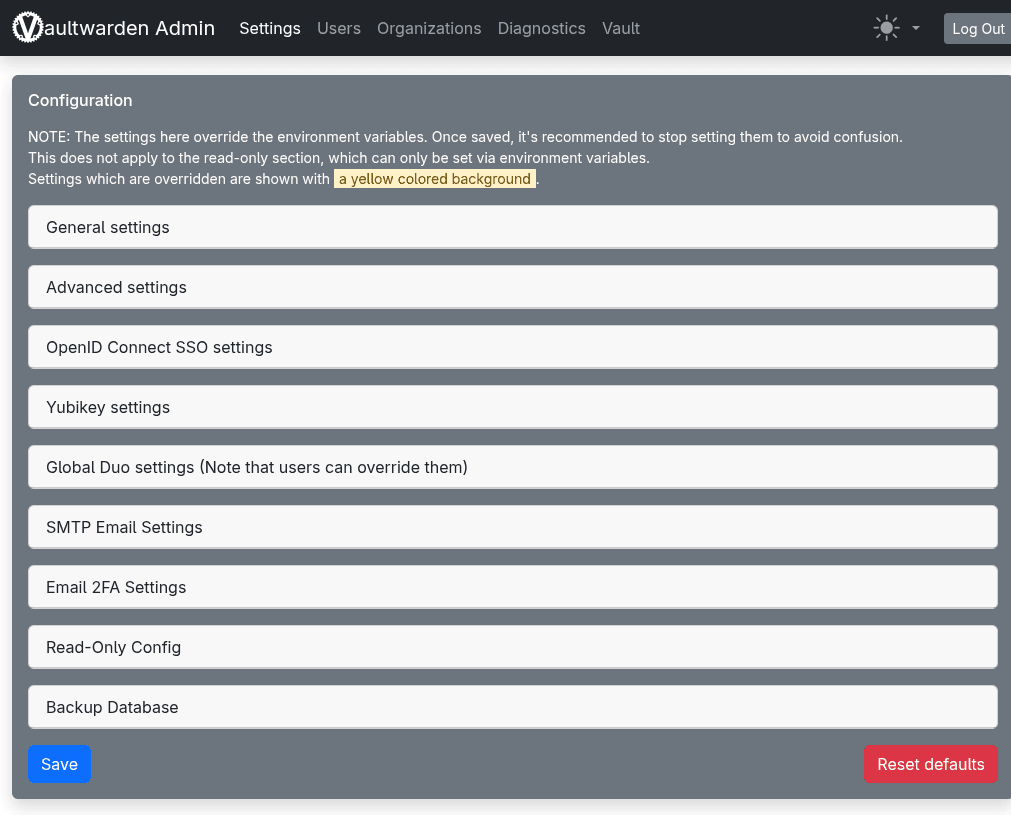Vaultwarden self-hosted in homelab: 7,4 MiB di RAM e zero compromessi