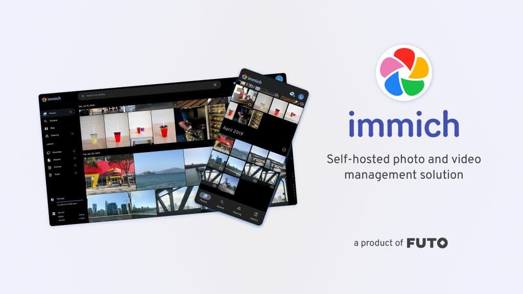 immich interfaccia self-hosted alternativa google photos pikapods 2026