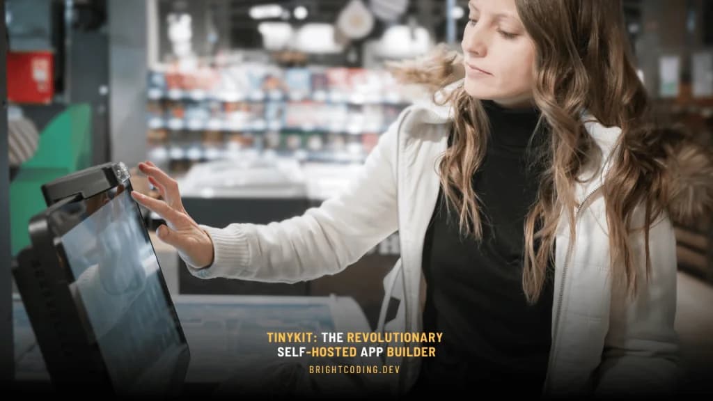 Anteprima dell’interfaccia di Tinykit con il builder AI e le funzionalità principali